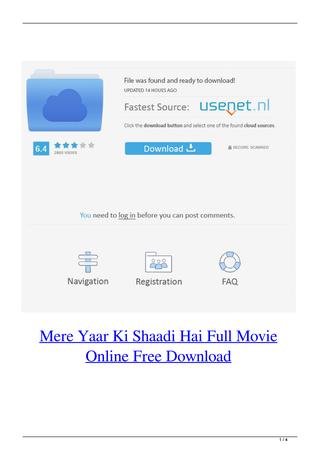 mere yaar ki shaadi hai full movie free download 3gp mobile